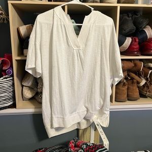 Womens Buckle Short Sleeve Shirt